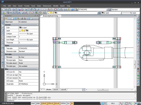 ilmainen 2d cad ohjelma|NanoCAD .
